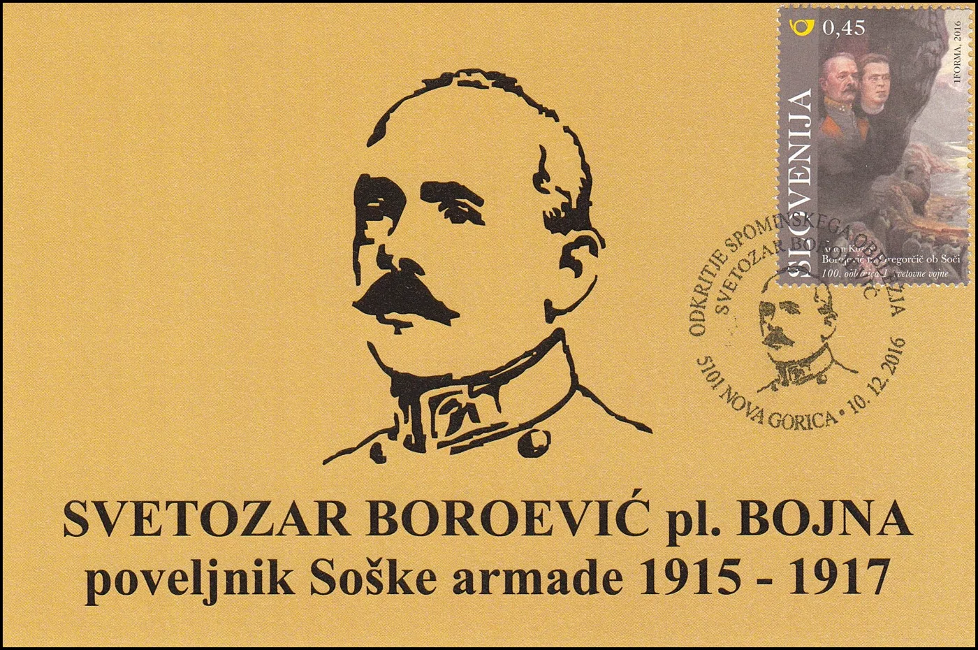 ODKRITJE SPOMENSKEGA OBELEŽJA SVETOZAR BOROJEVIĆ